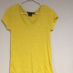 Ralph Lauren polo pony Sport yellowT-shirt szM